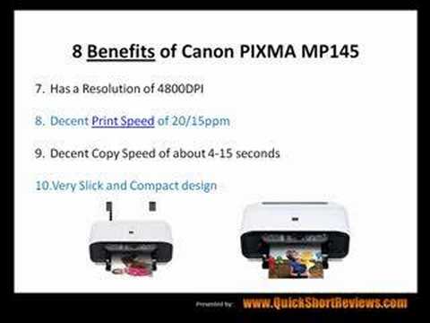 Canon pixma mp145 scanner driver for mac